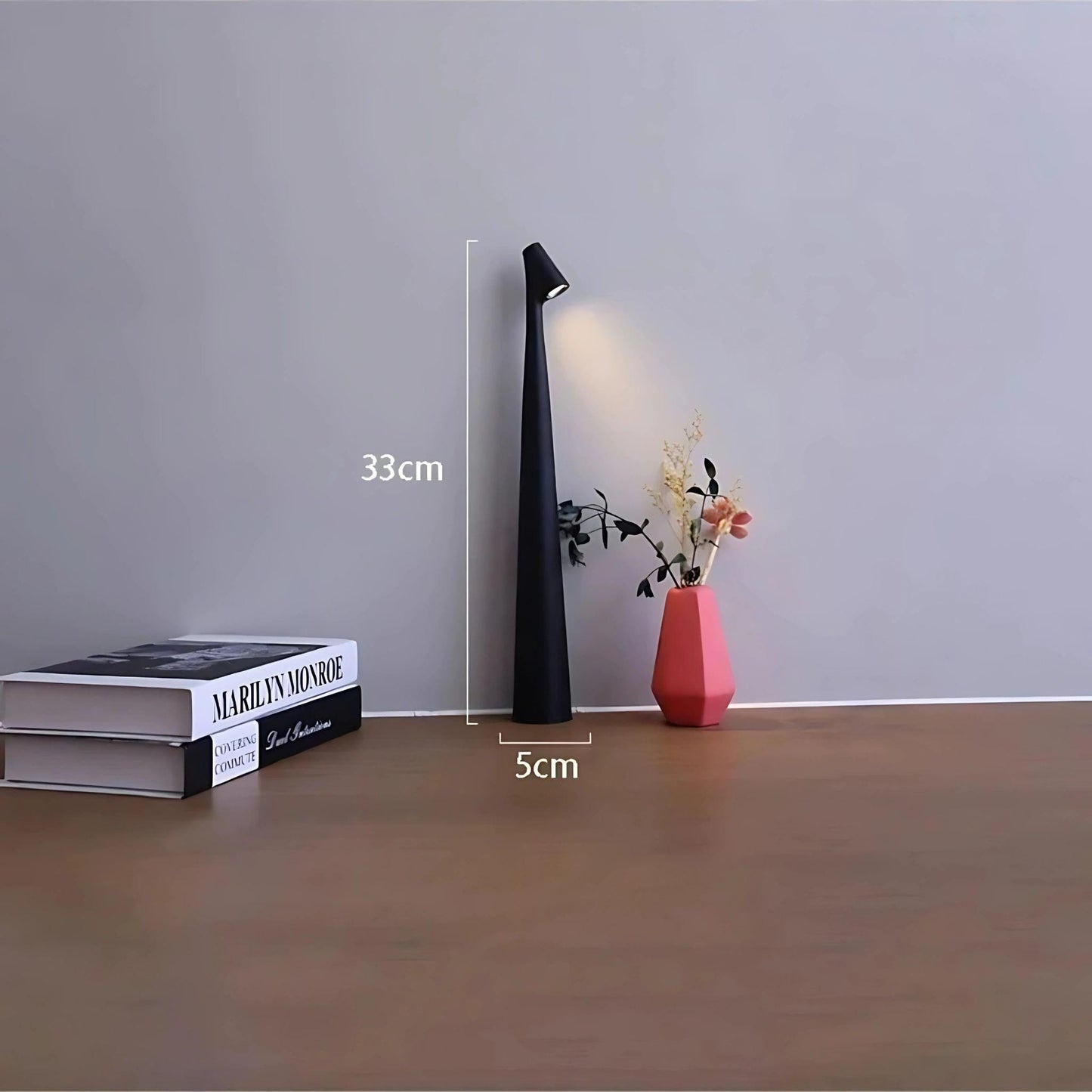 Lampe de chevet Minimaliste Noir