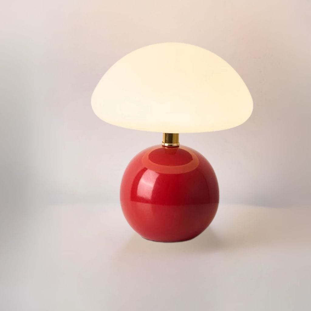 Lampe de chevet Moderne Rouge