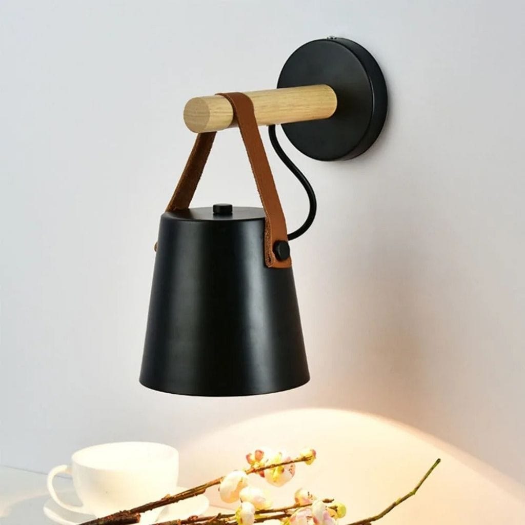 Lampe de chevet Nordique Noir