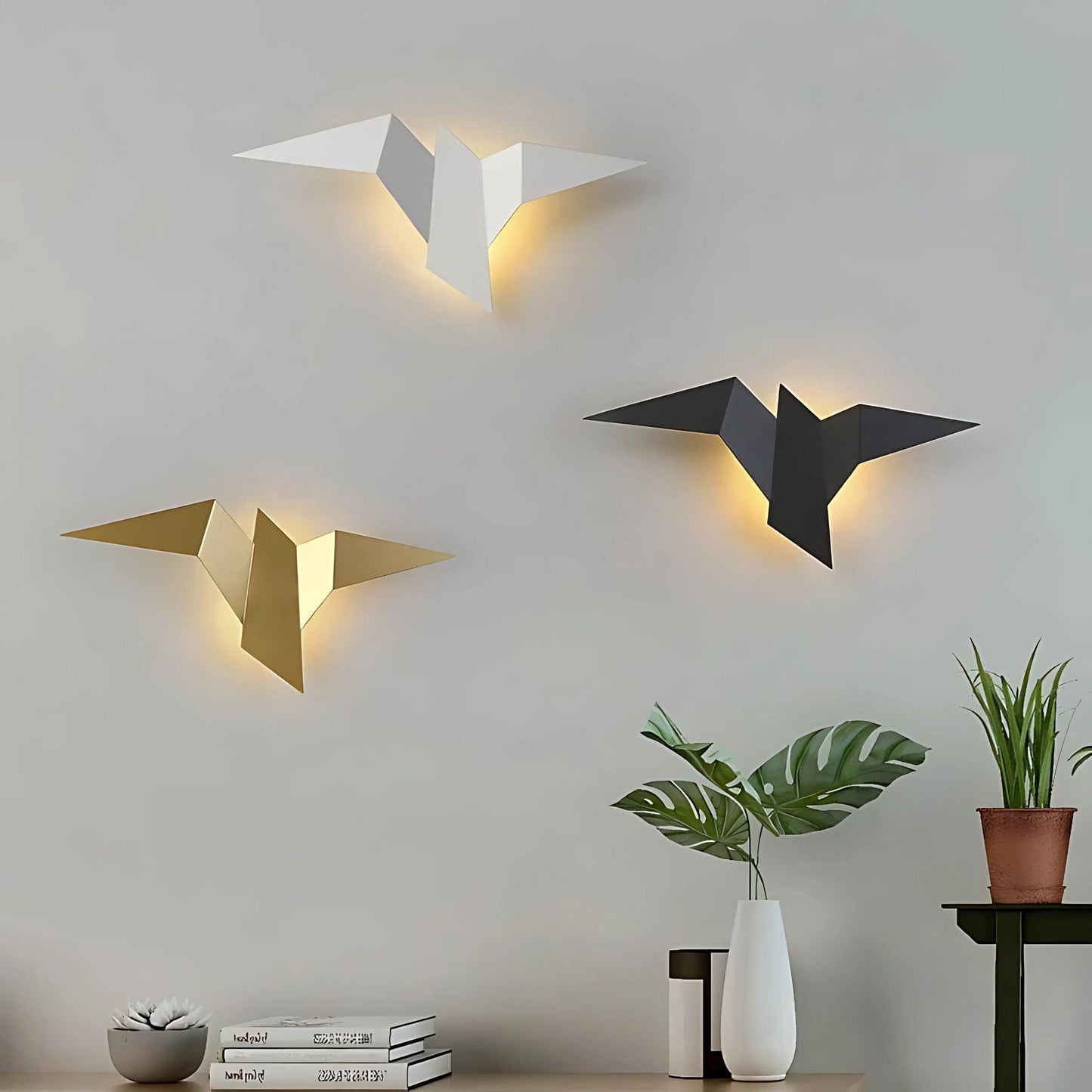 Lampe de chevet Origami