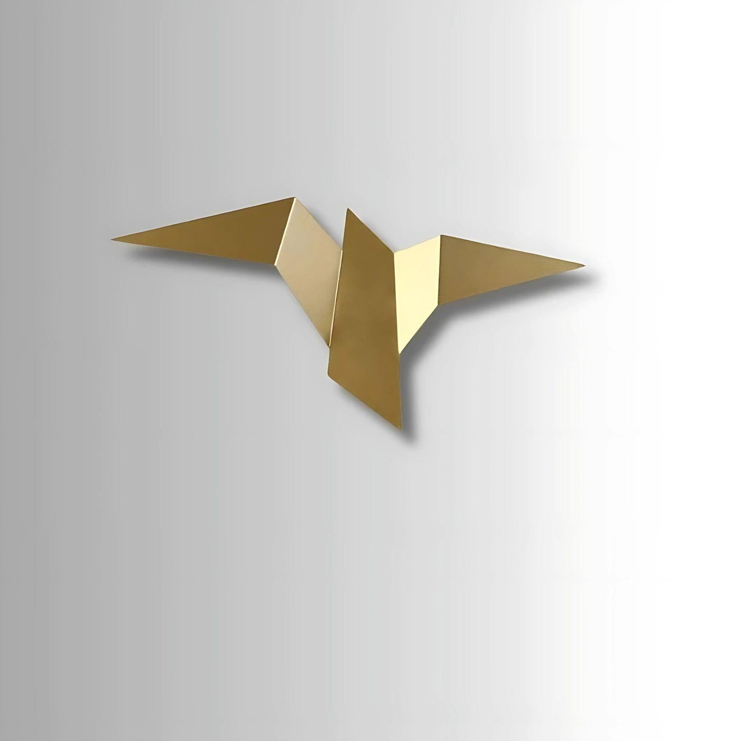 Lampe de chevet Origami Doré