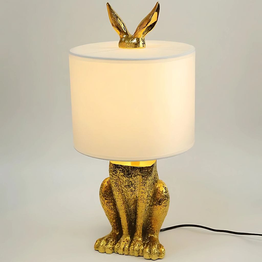 Lampe de chevet Originale Doré
