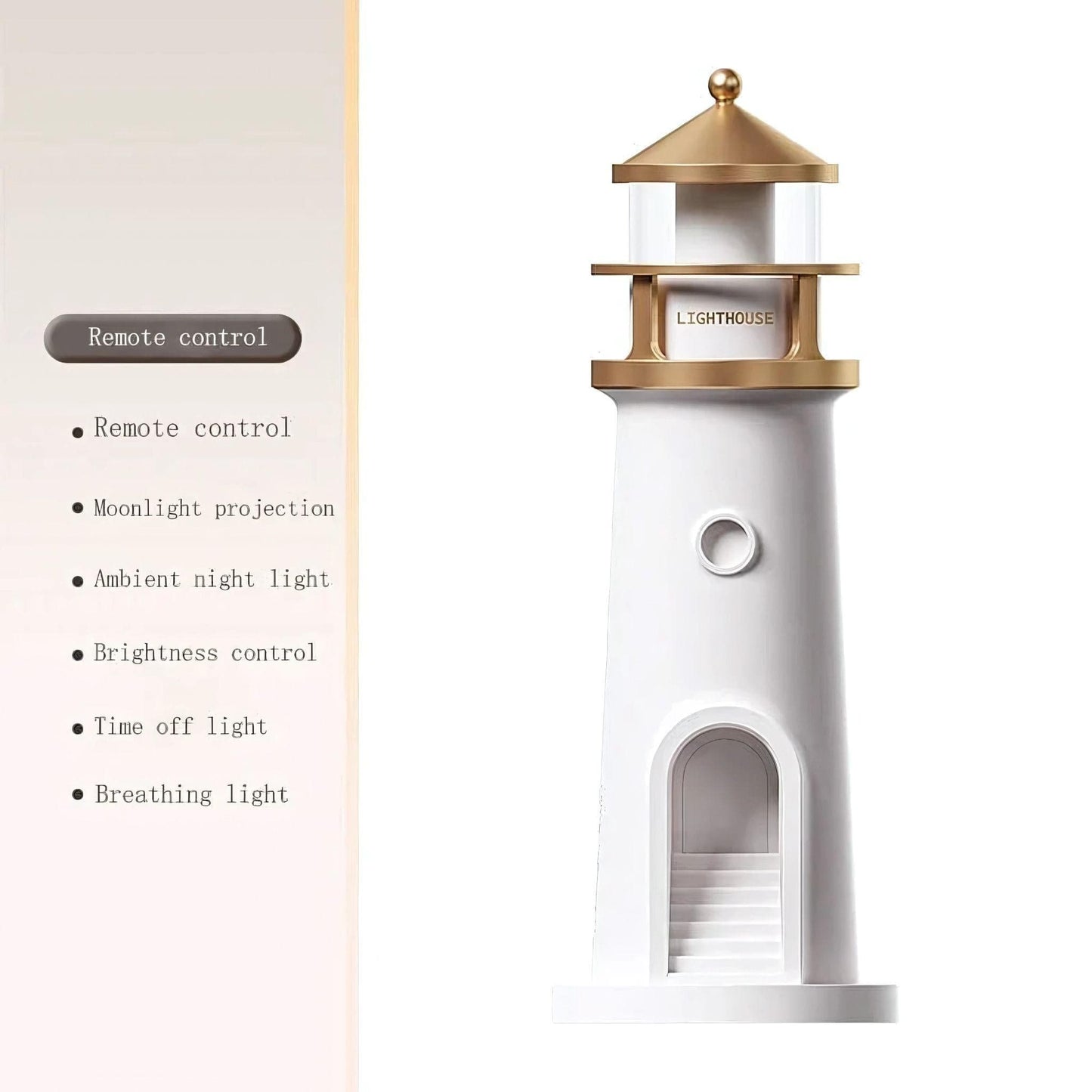 Lampe de chevet phare marin