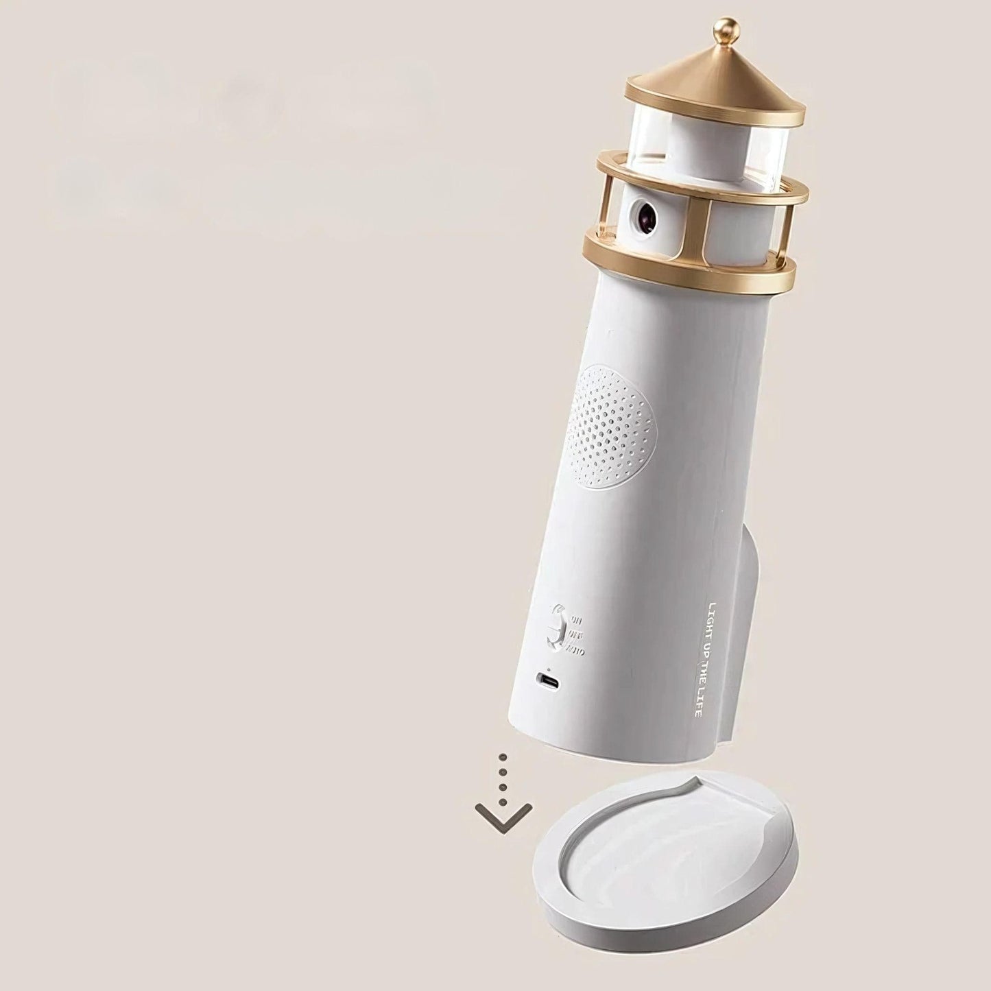 Lampe de chevet phare marin