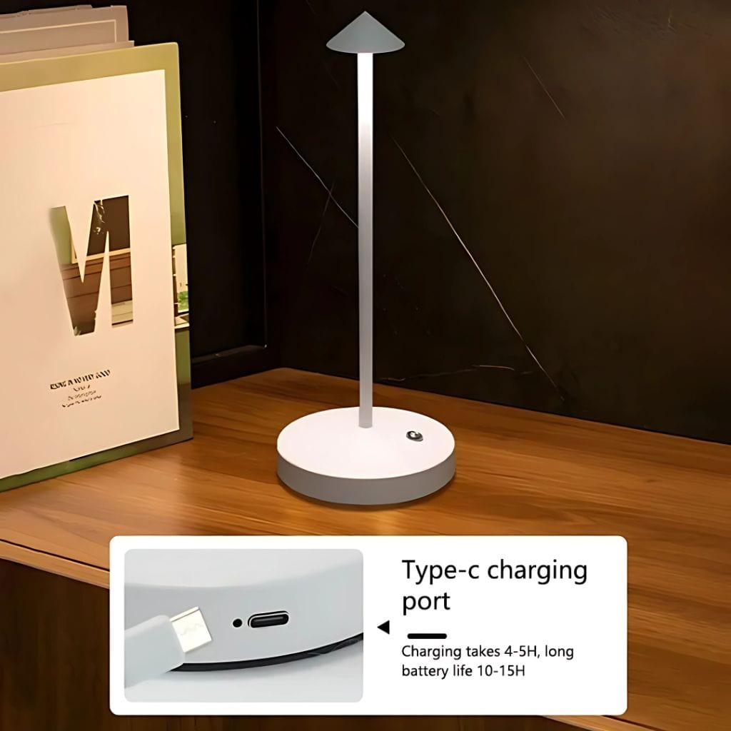 Lampe de chevet rechargeable USB