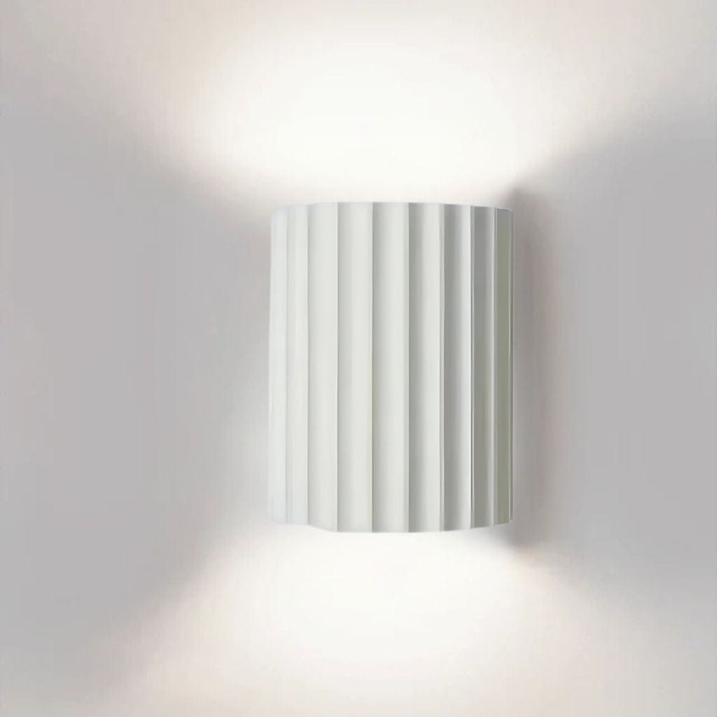 Lampe de chevet Resine Blanc