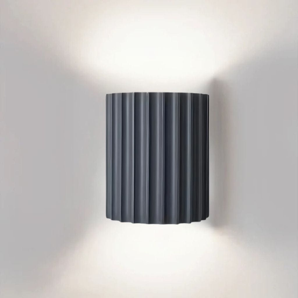 Lampe de chevet Resine Gris