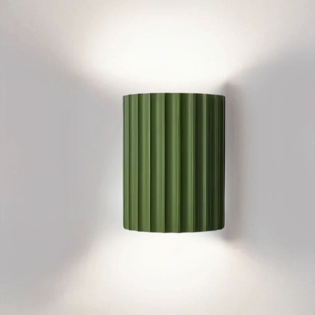 Lampe de chevet Resine Vert