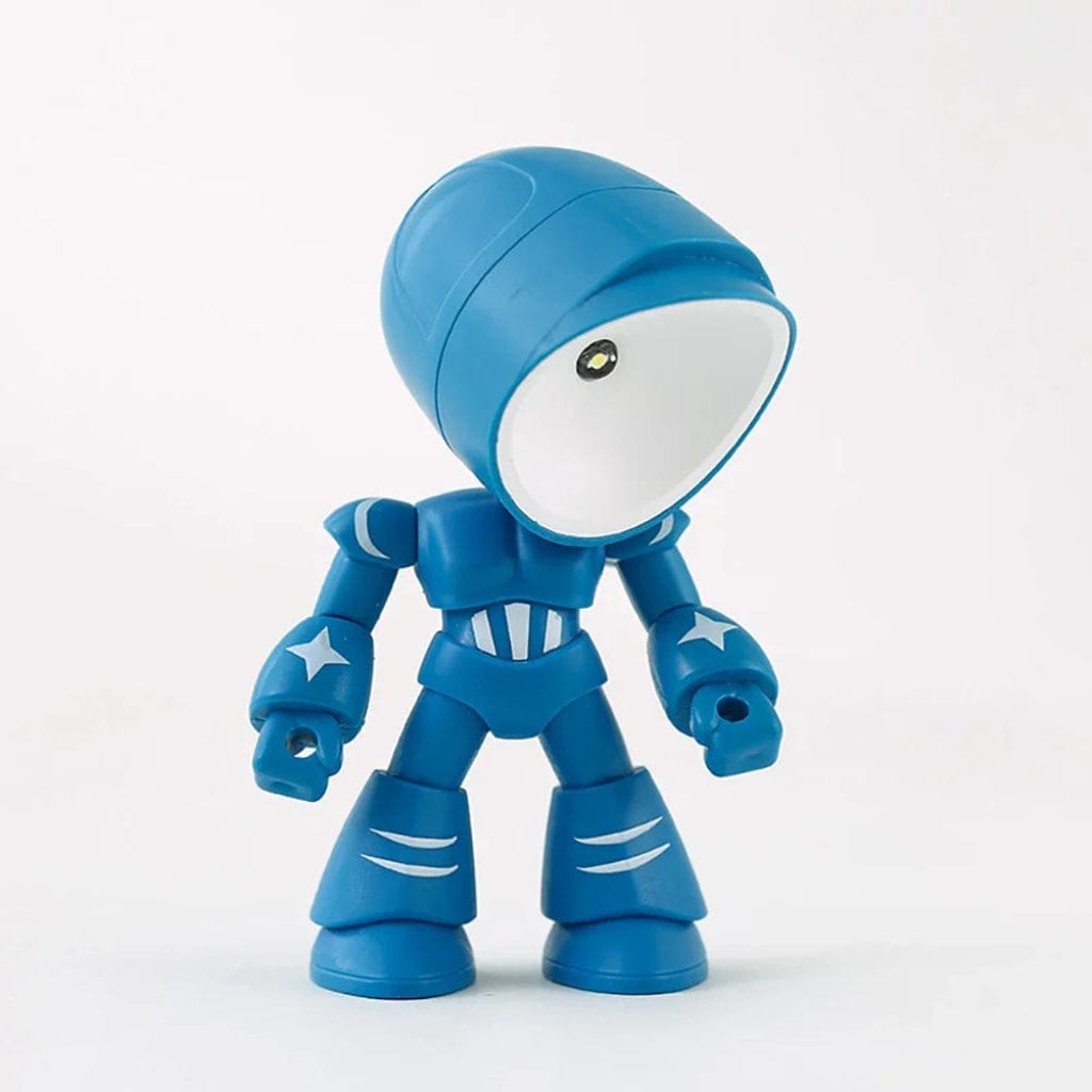 Lampe de chevet Robot Bleu