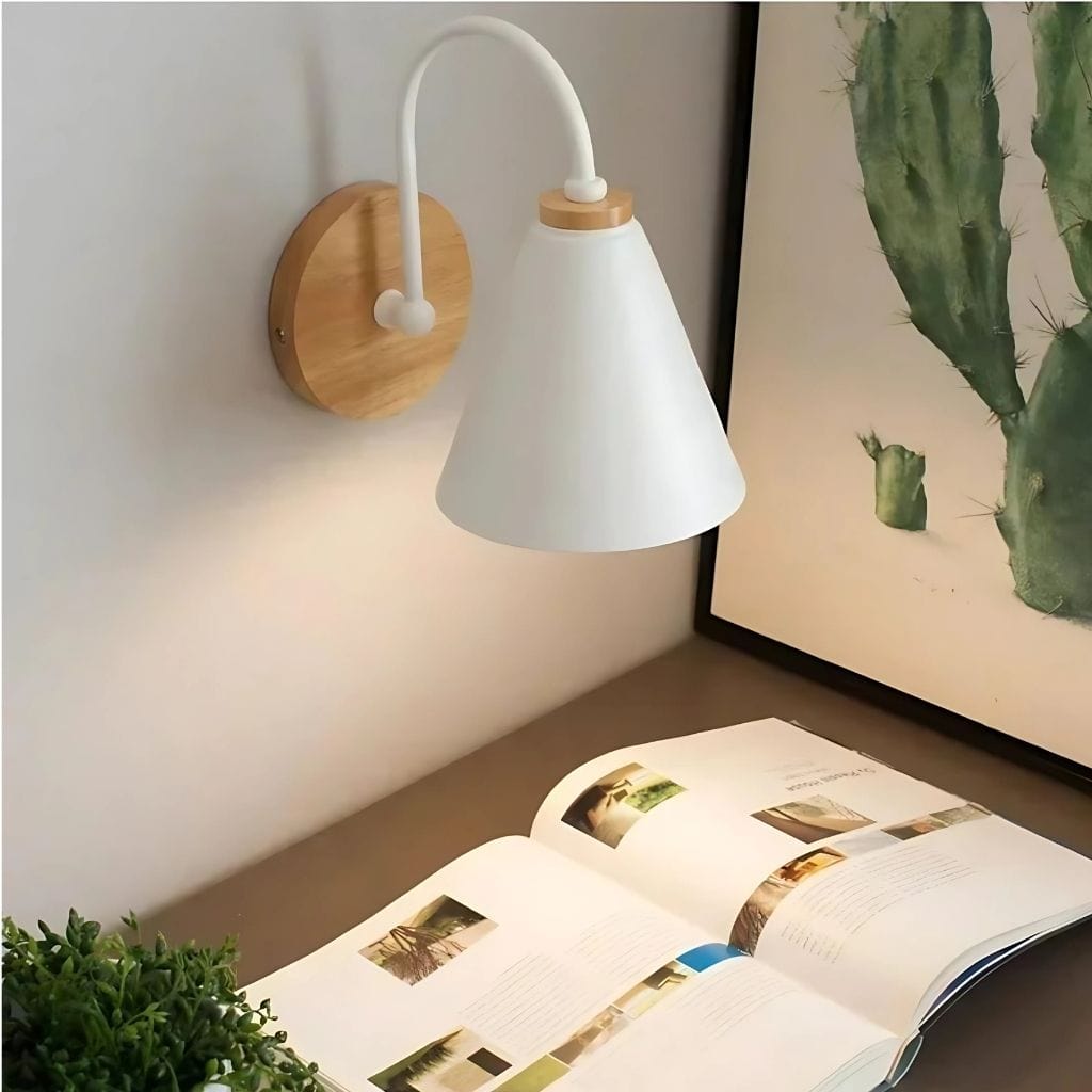 Lampe de chevet style industriel