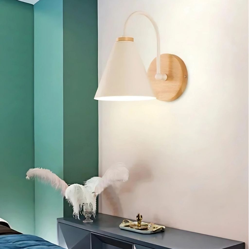 Lampe de chevet style industriel