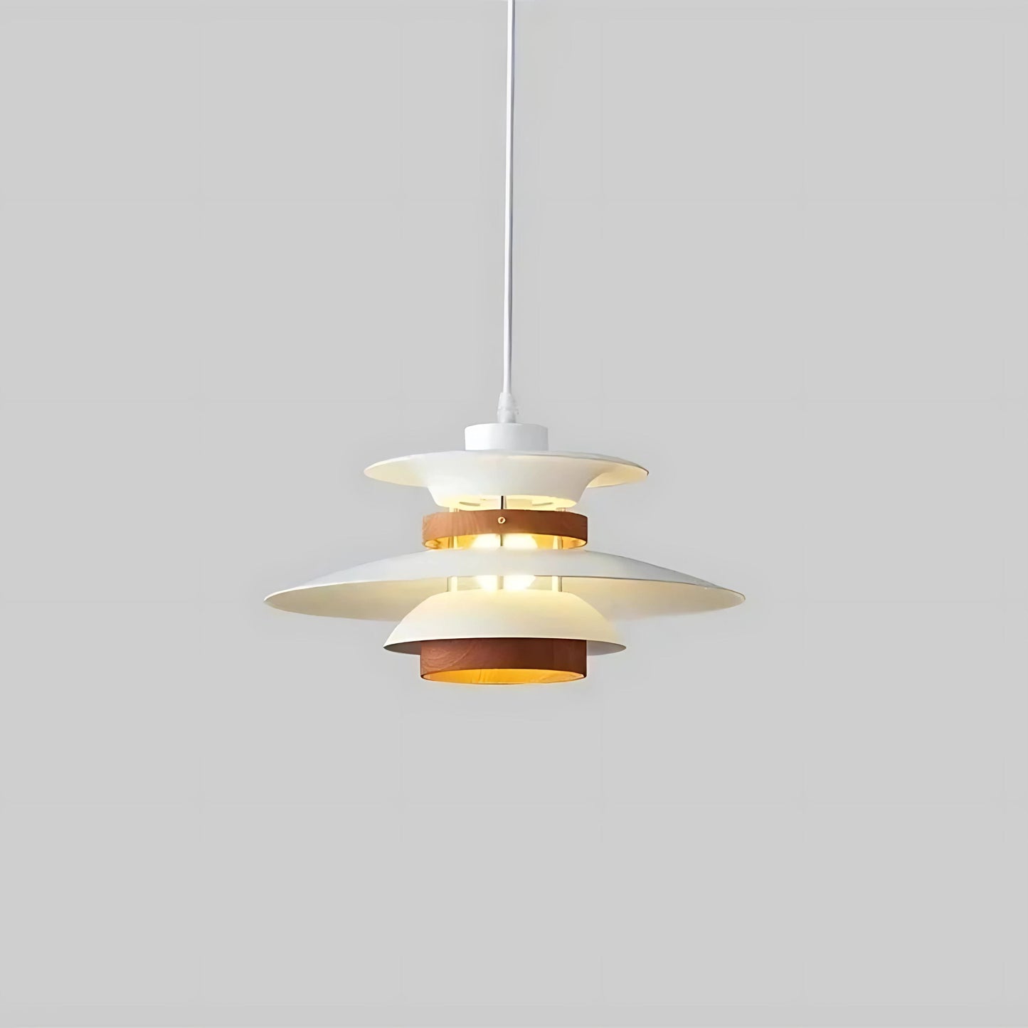Lampe de chevet style Retro Blanc