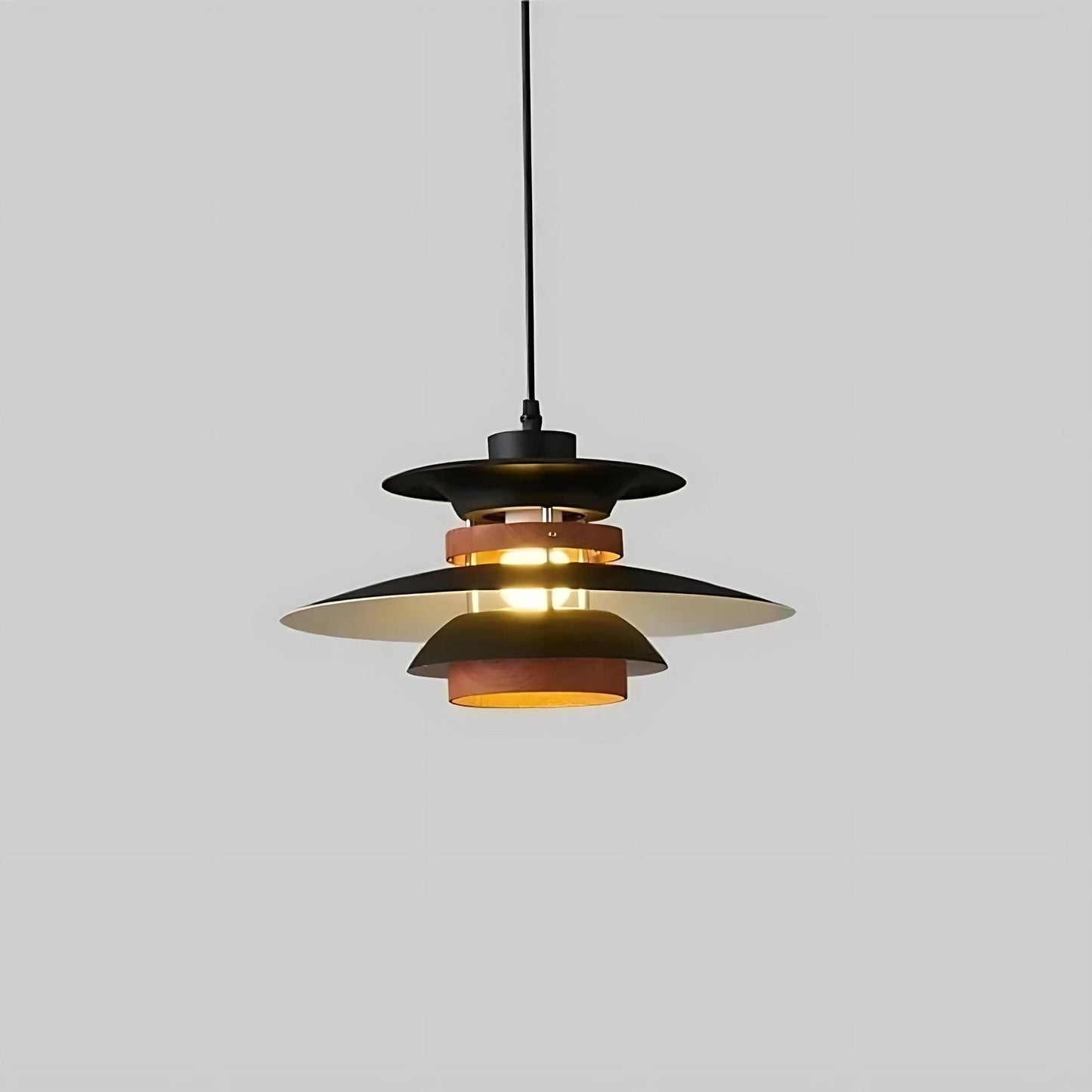 Lampe de chevet style Retro Noir