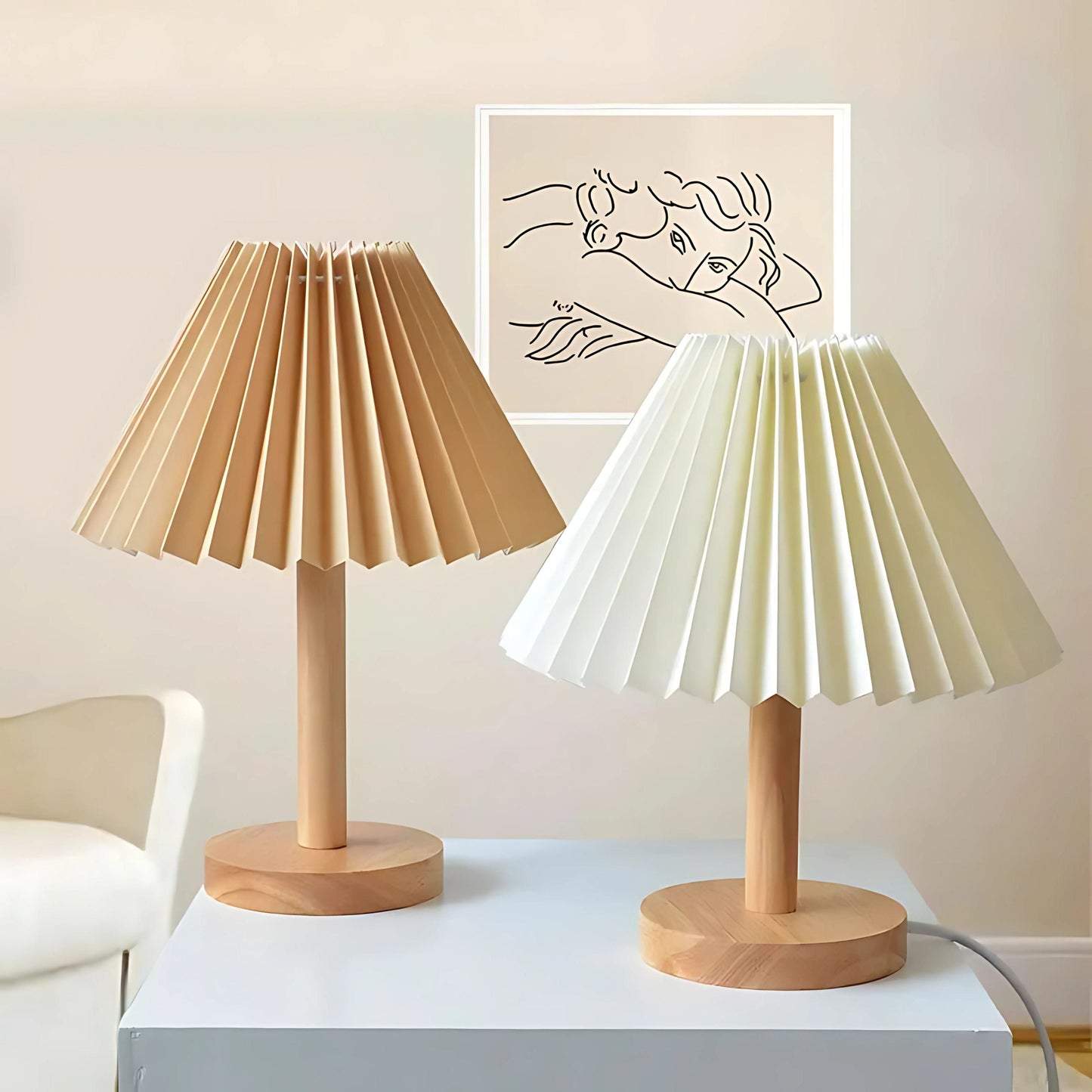 Lampe de chevet style Vintage
