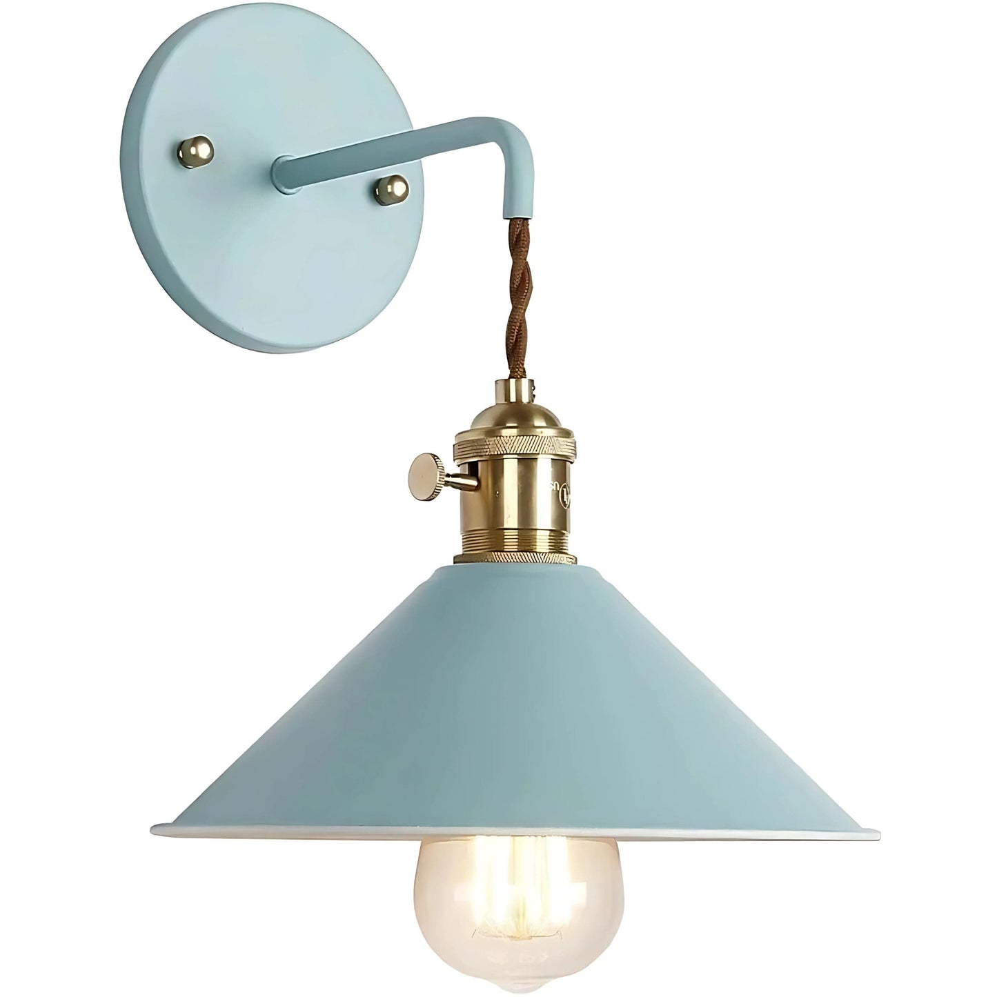 Lampe de chevet Vintage Bleu