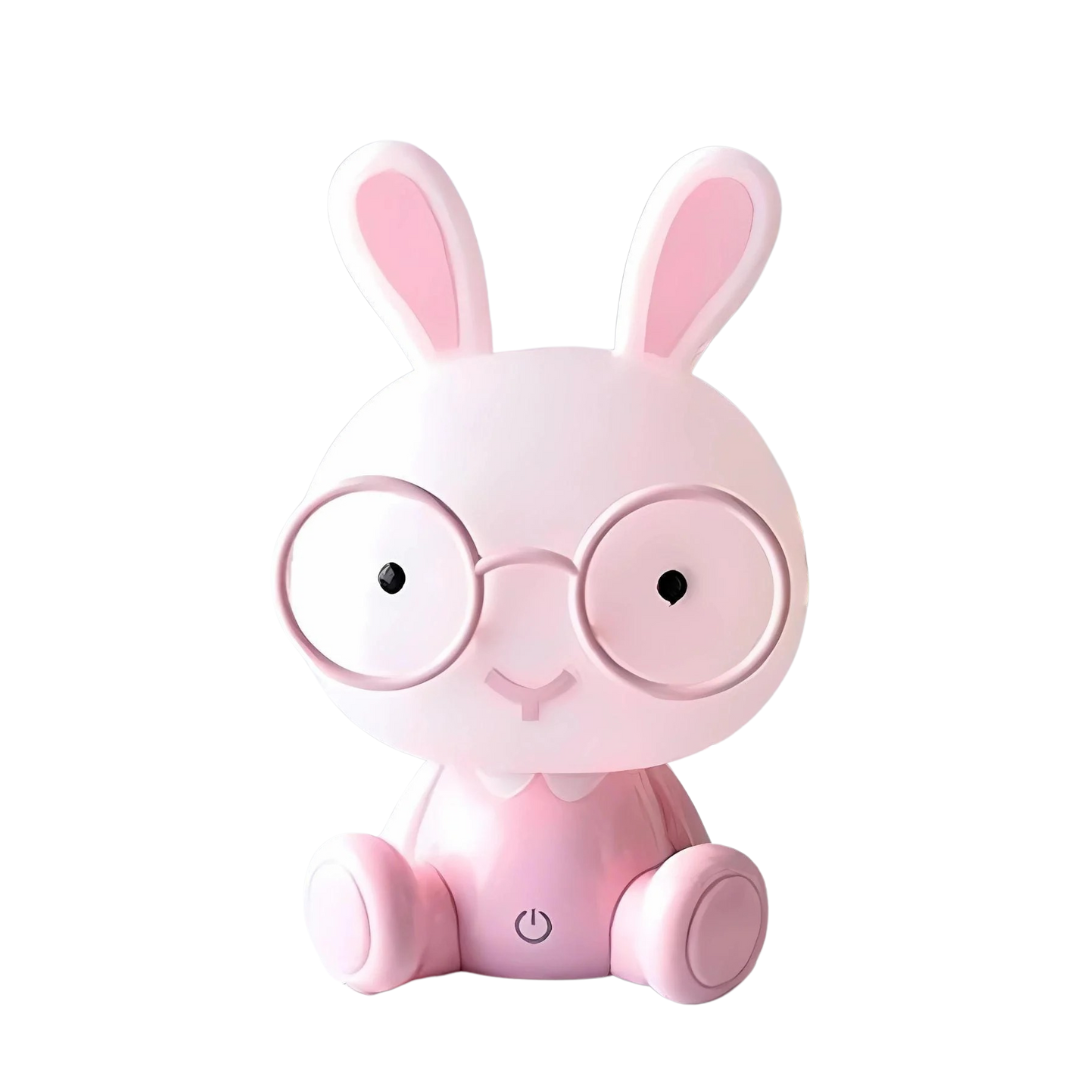 Lampe de chevet lapin à lunettes IllumeNest