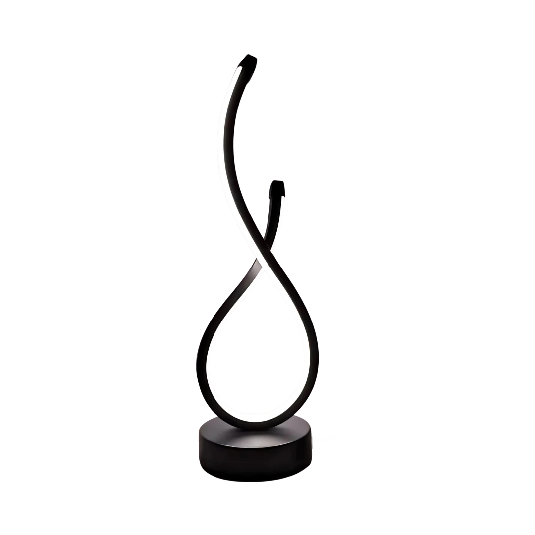 Lampe de chevet à LED torsadé IllumeNest