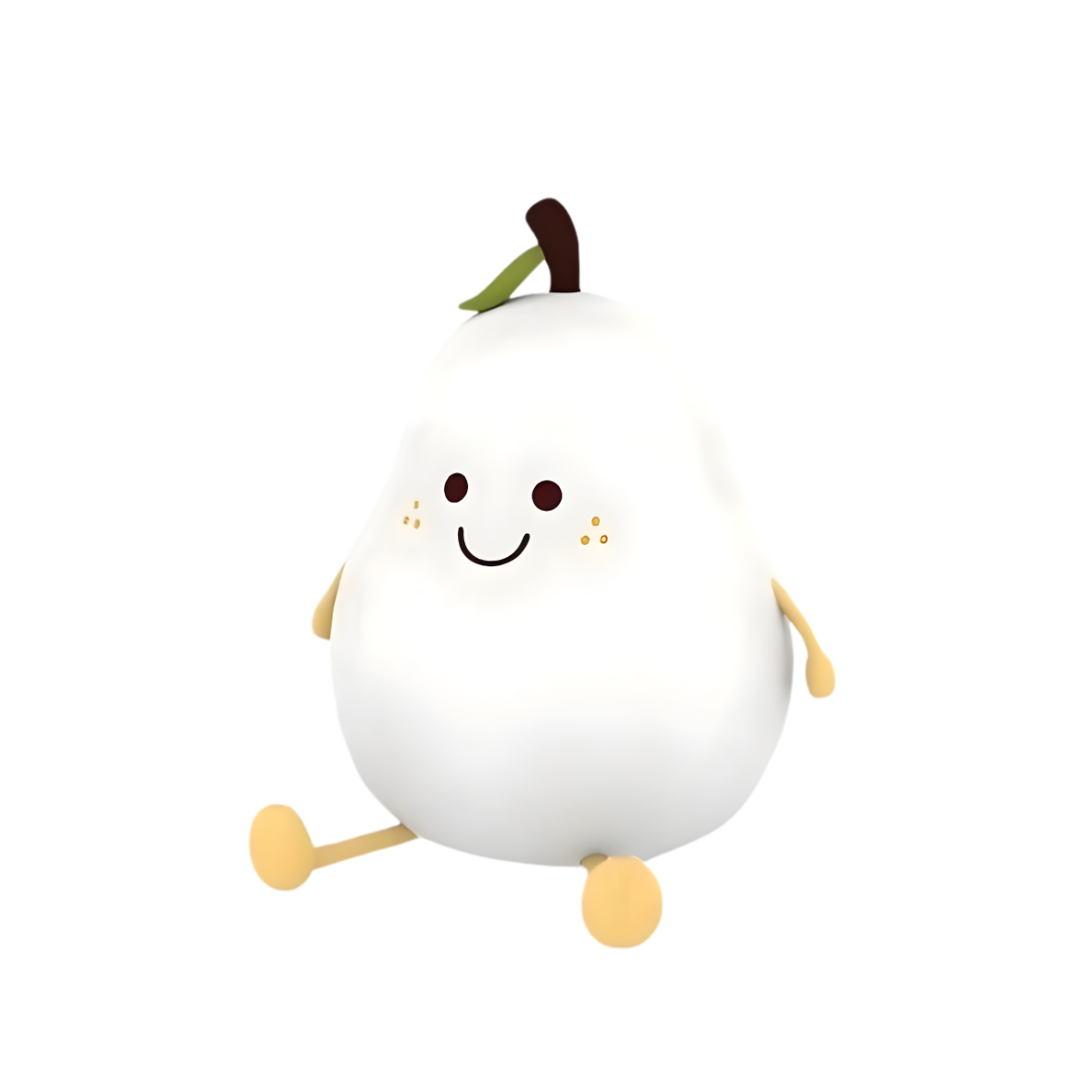 Lampe de chevet tactile enfant poire IllumeNest