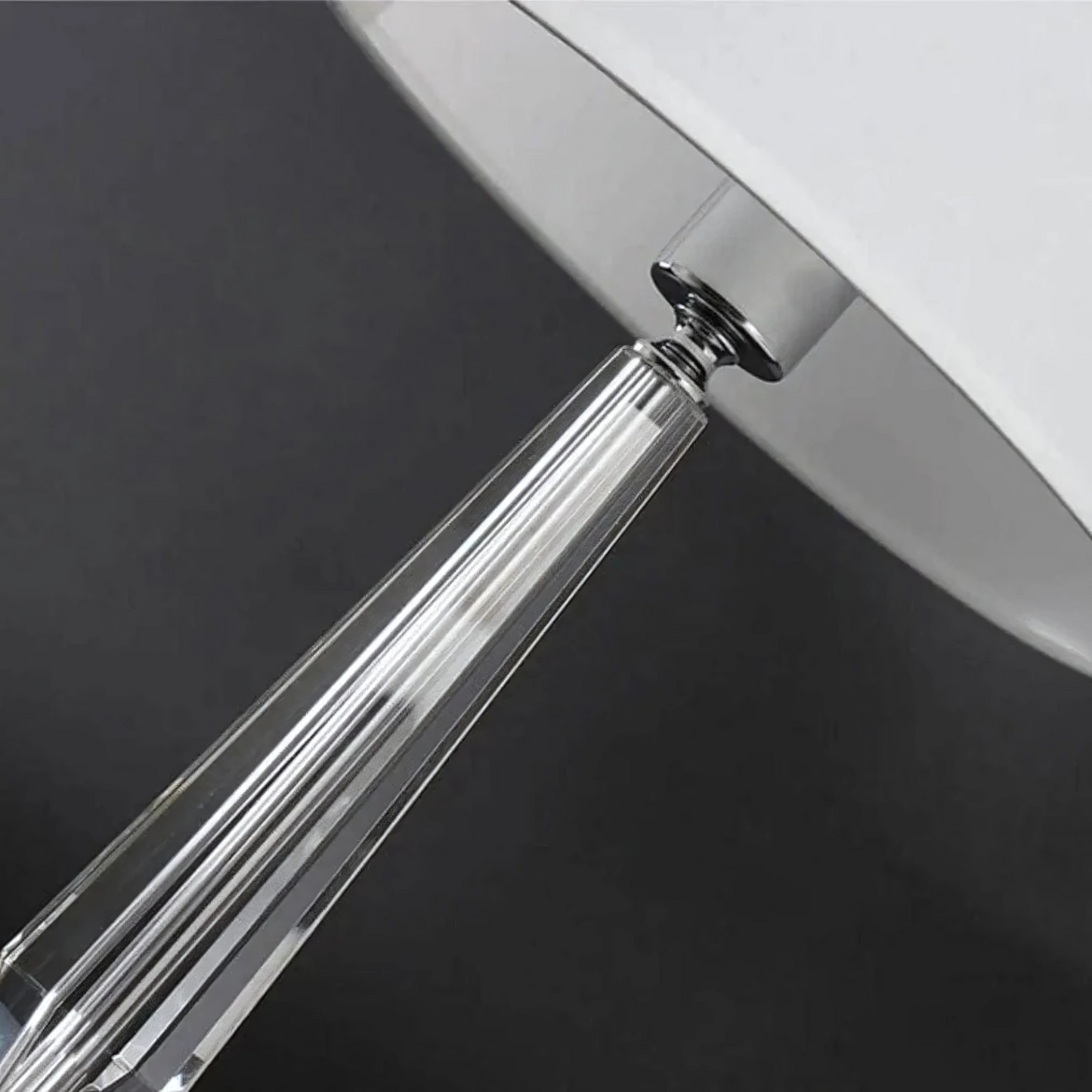 Lampe de chevet en cristal