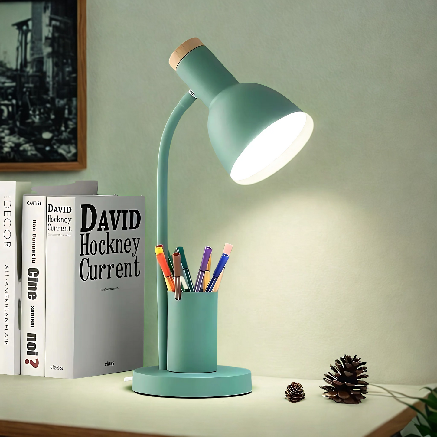 Lampe de chevet design pour chambre ou bureau