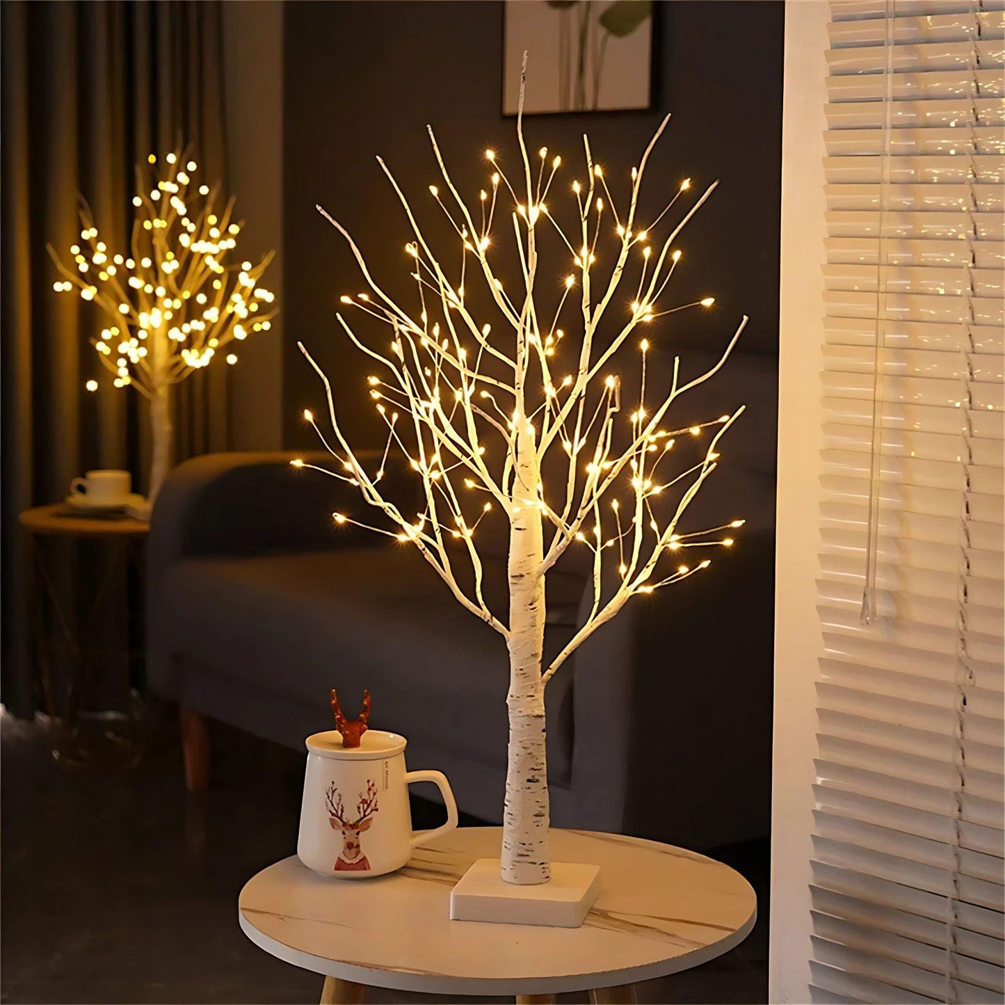 Lampe de chevet arbre