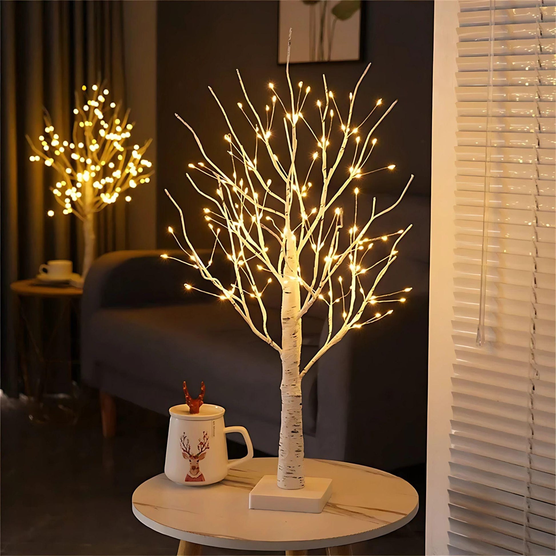 Lampe de chevet arbre