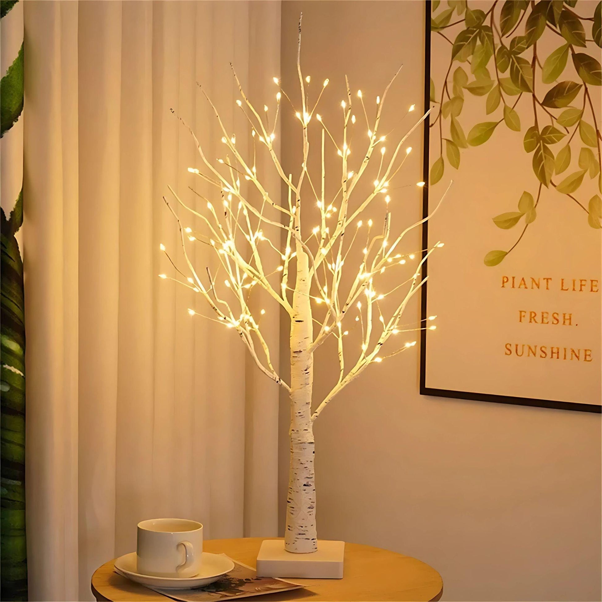 Lampe de chevet arbre