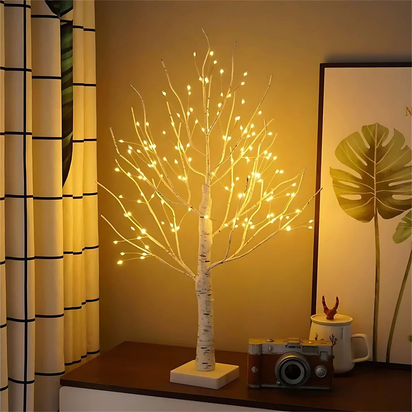 Lampe de chevet arbre