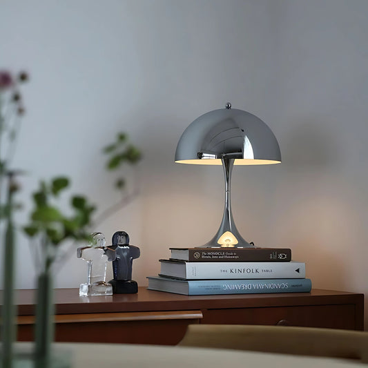 Lampe de chevet Argenté