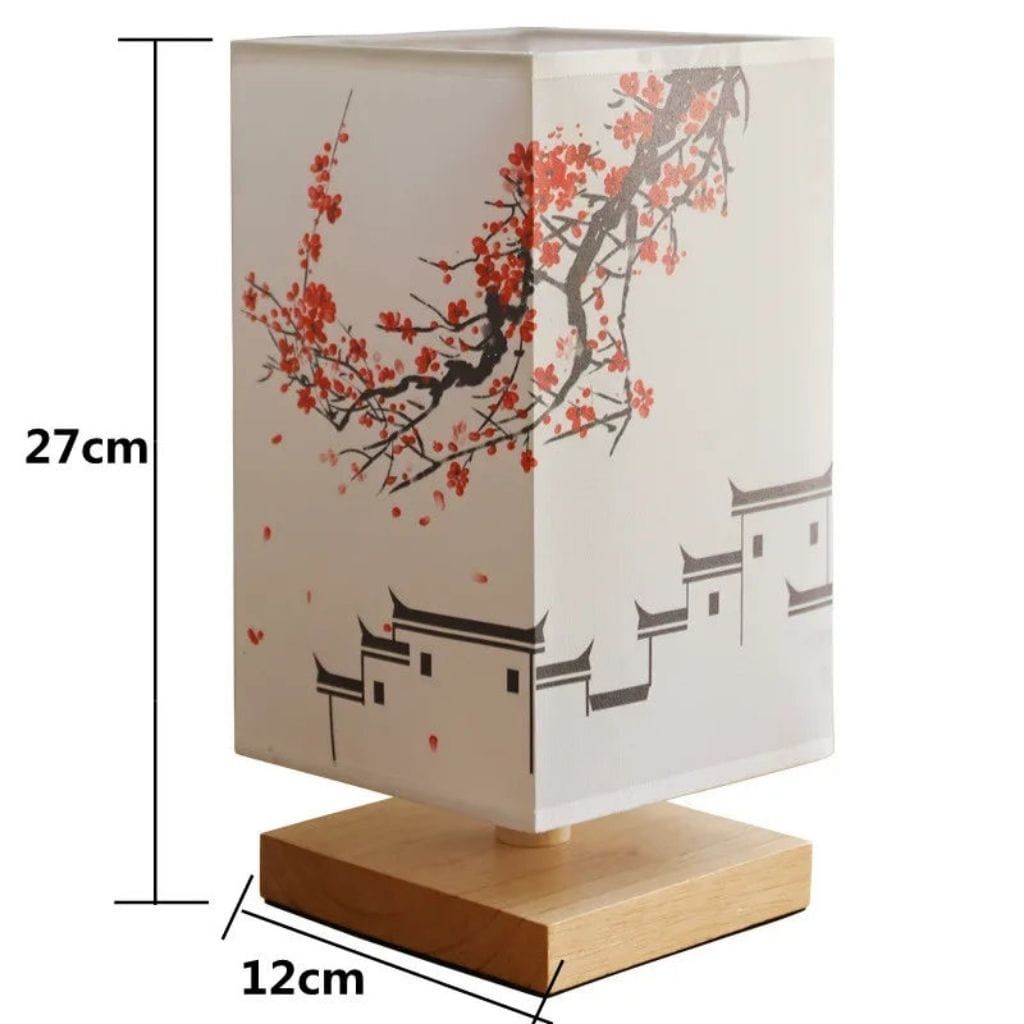 Lampe de chevet au style Japonaise