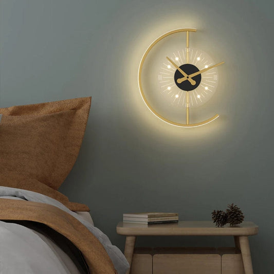 Lampe de chevet avec Horloge