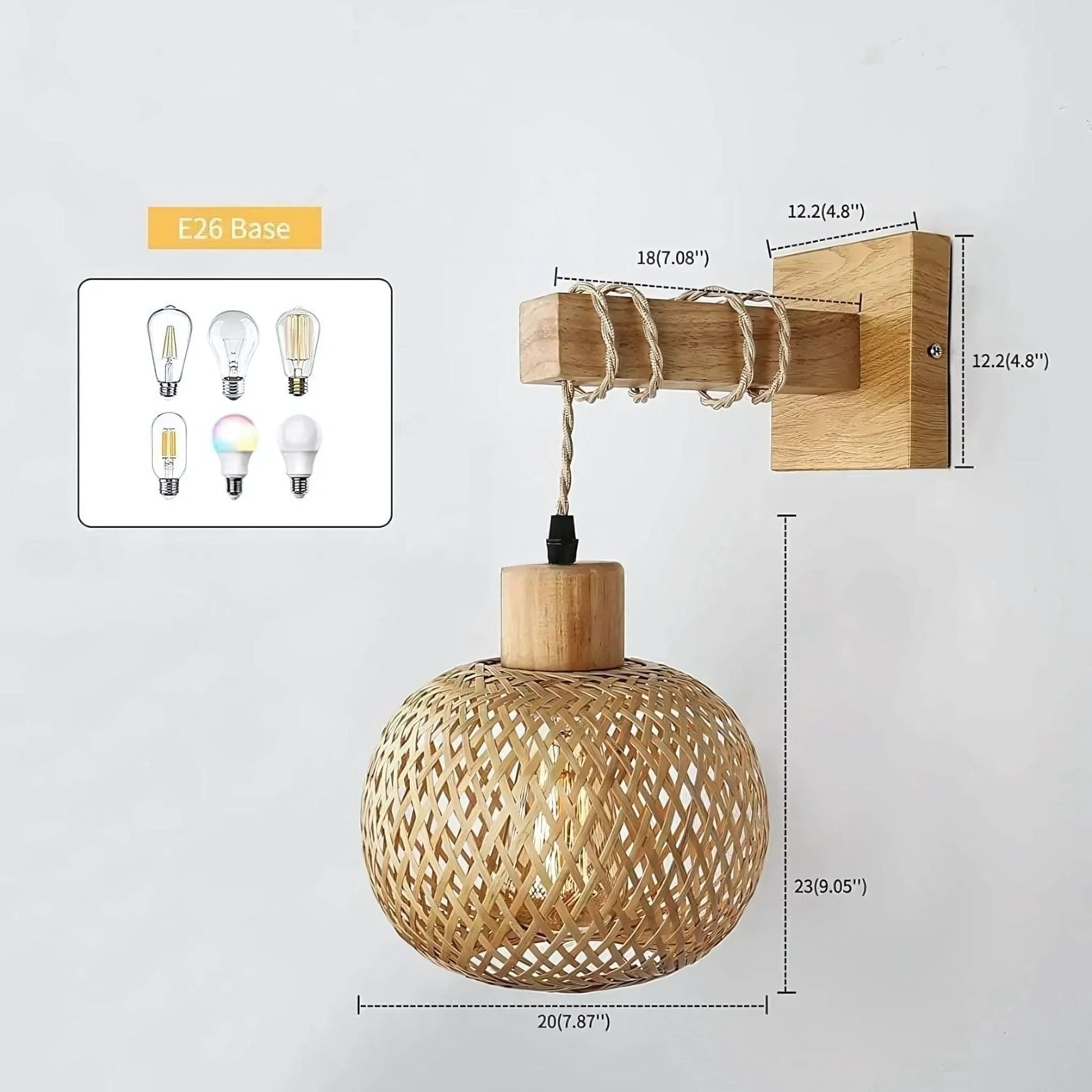 Lampe de chevet bohème chic
