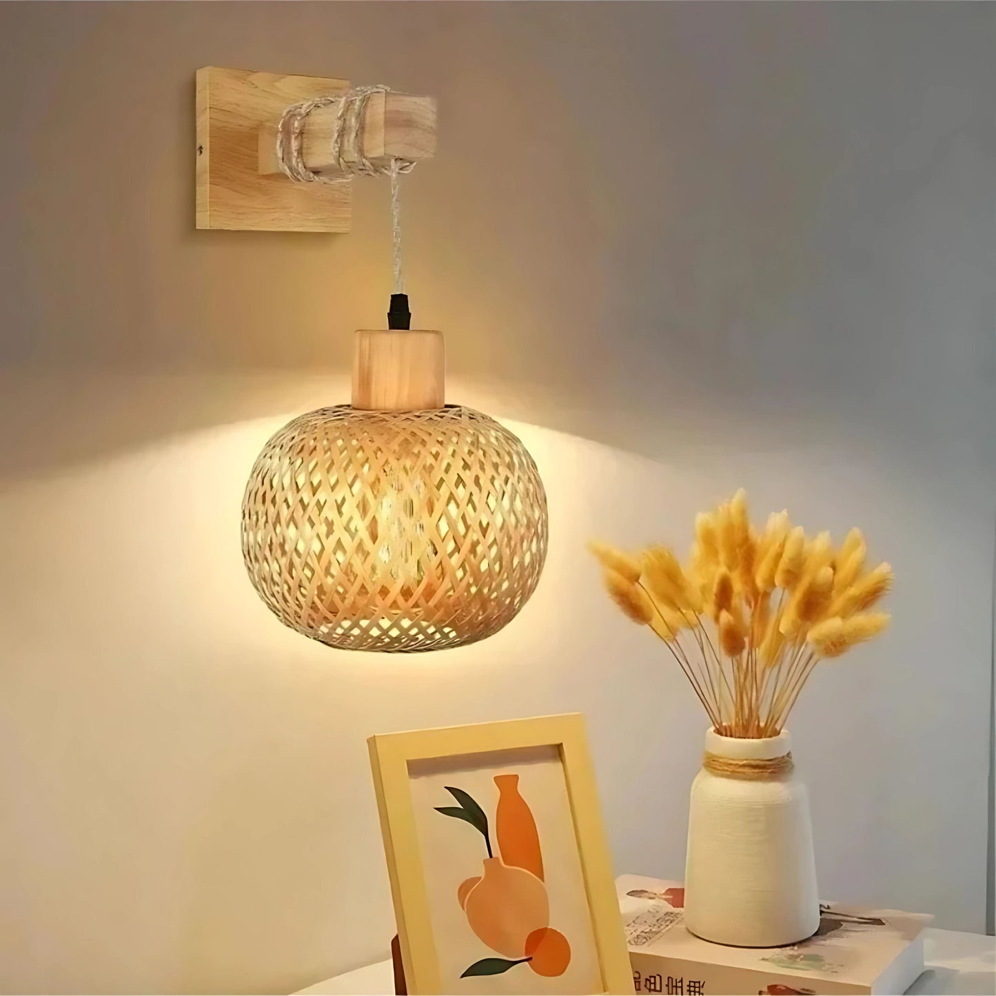 Lampe de chevet bohème chic