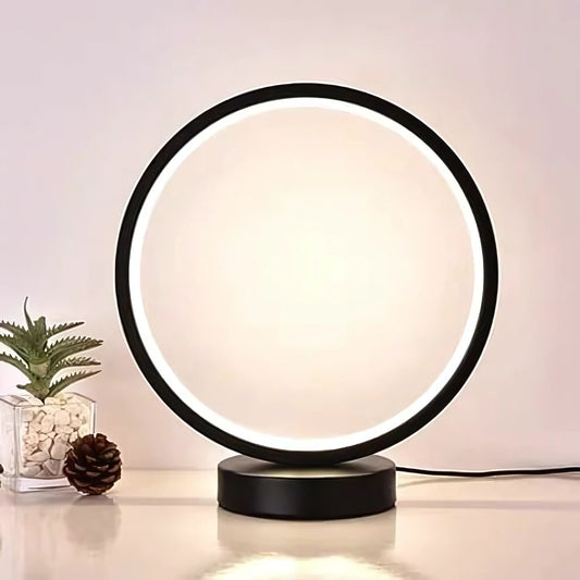 Lampe de chevet circulaire