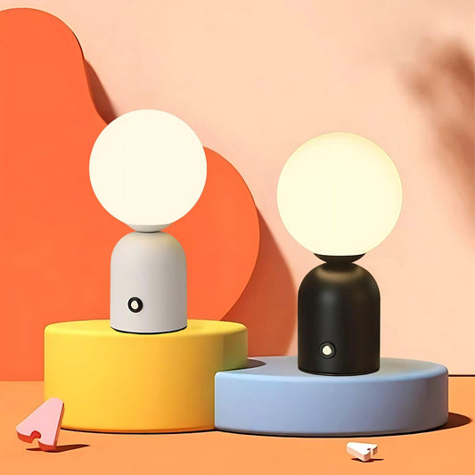 Lampe de chevet colorée