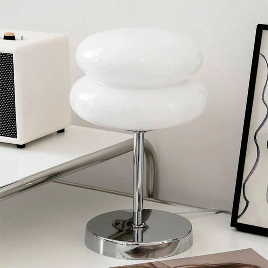 Lampe de chevet design LED Blanc