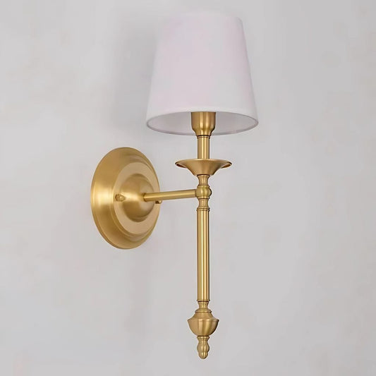 Lampe de chevet en cuivre