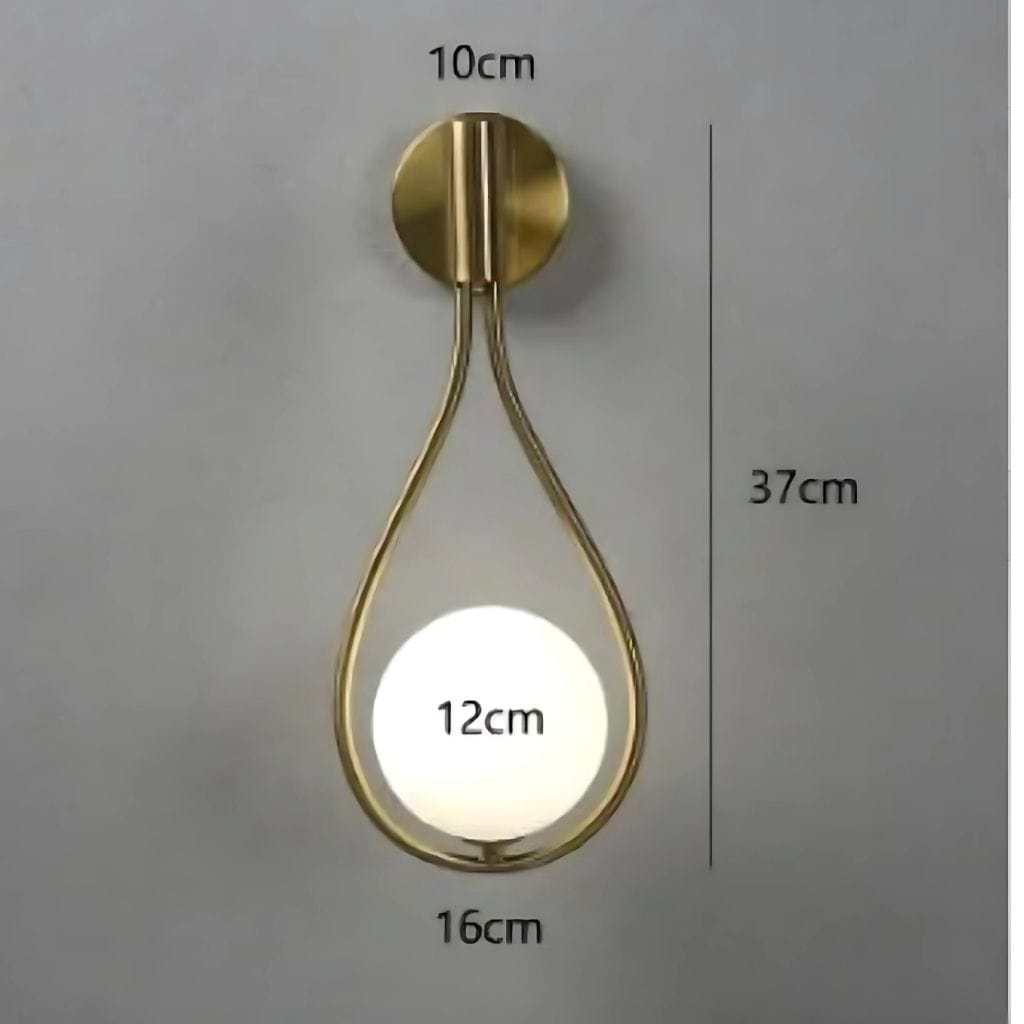 Lampe de chevet en Metal