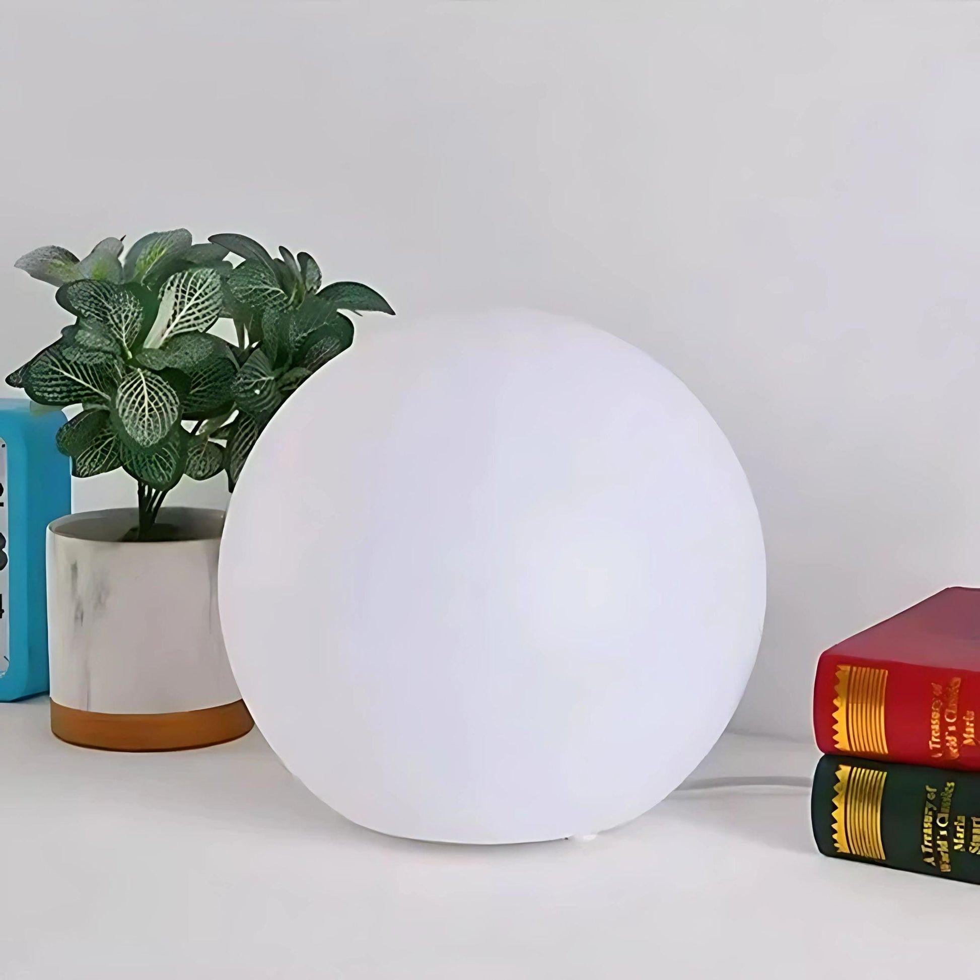 Lampe de chevet globe