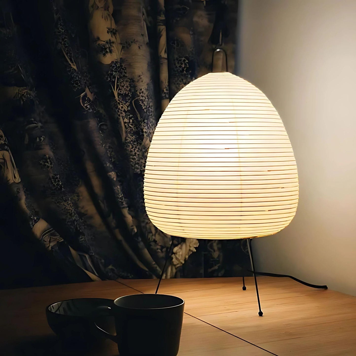 Lampe de chevet Japonaise en papier