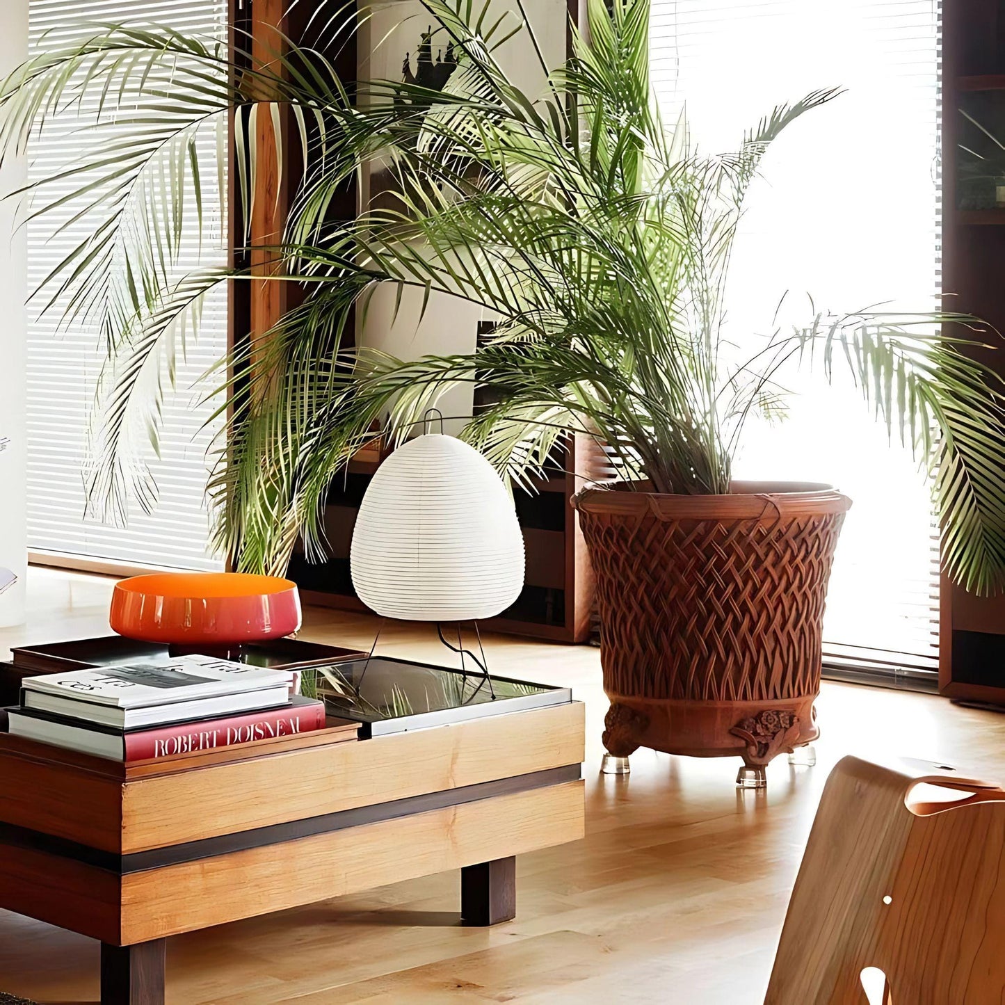 Lampe de chevet Japonaise en papier