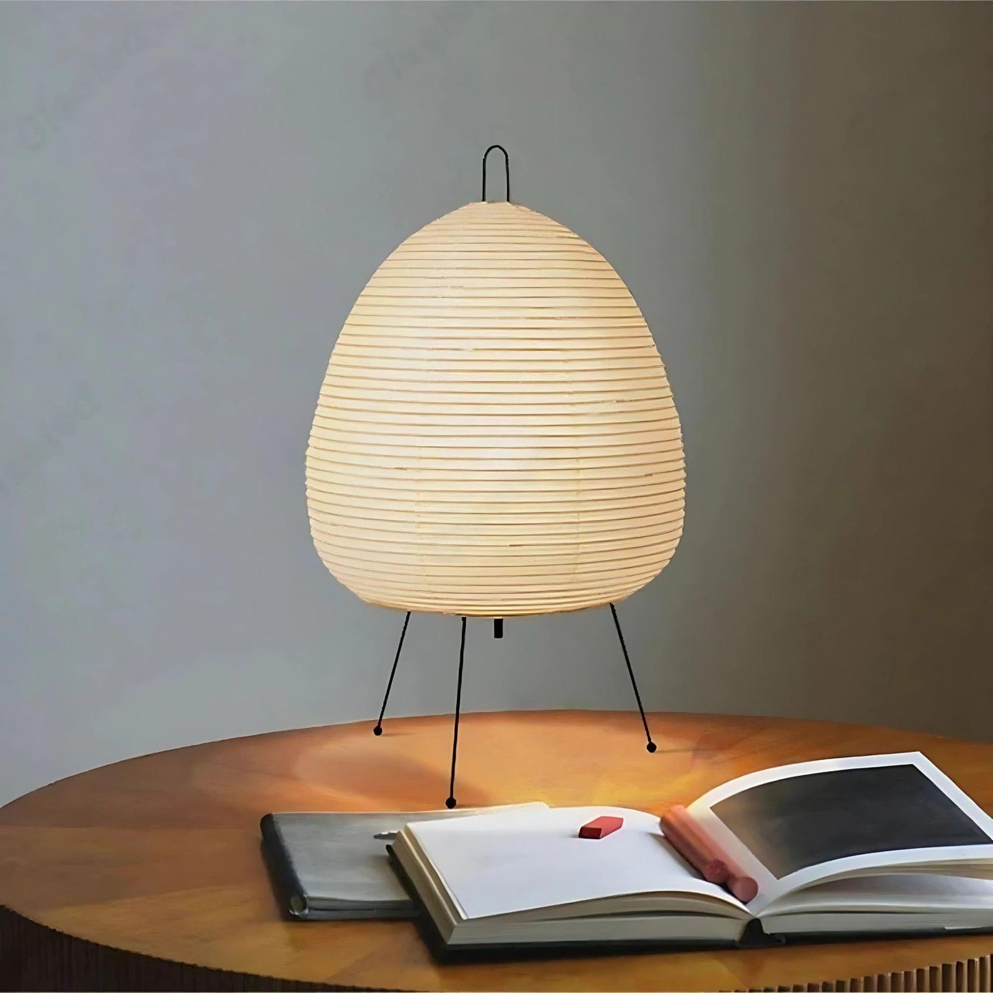 Lampe de chevet Japonaise en papier