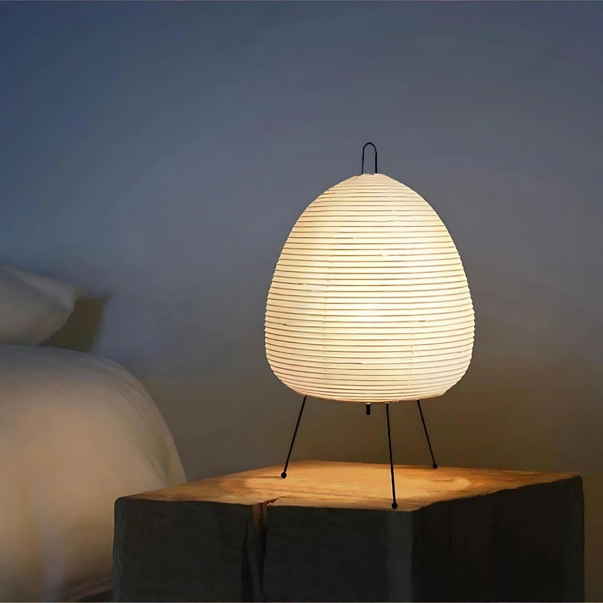 Lampe de chevet Japonaise en papier