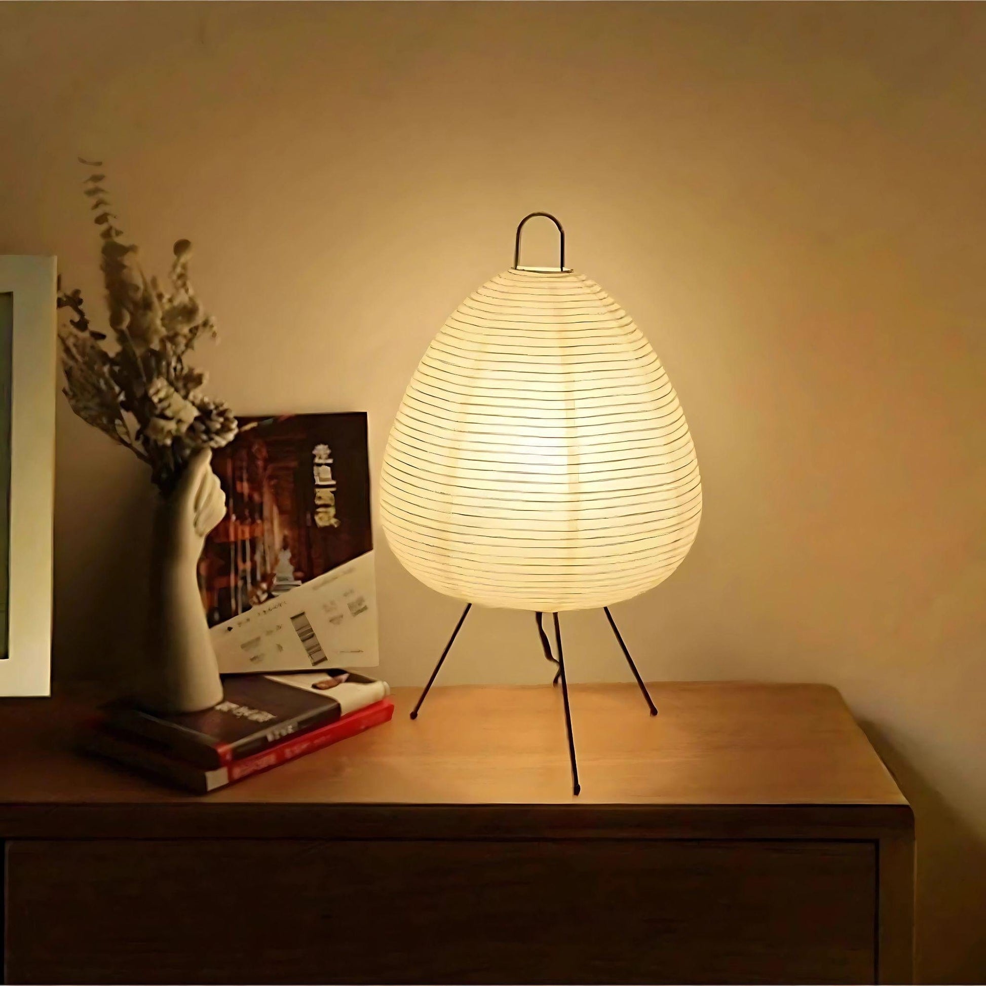 Lampe de chevet Japonaise en papier
