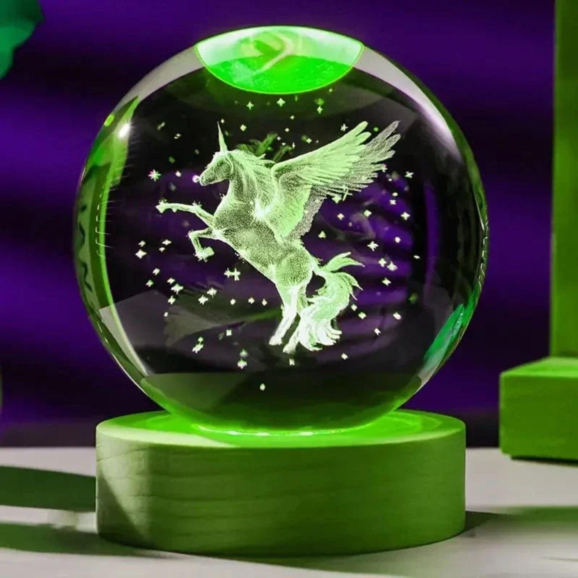Lampe de chevet licorne