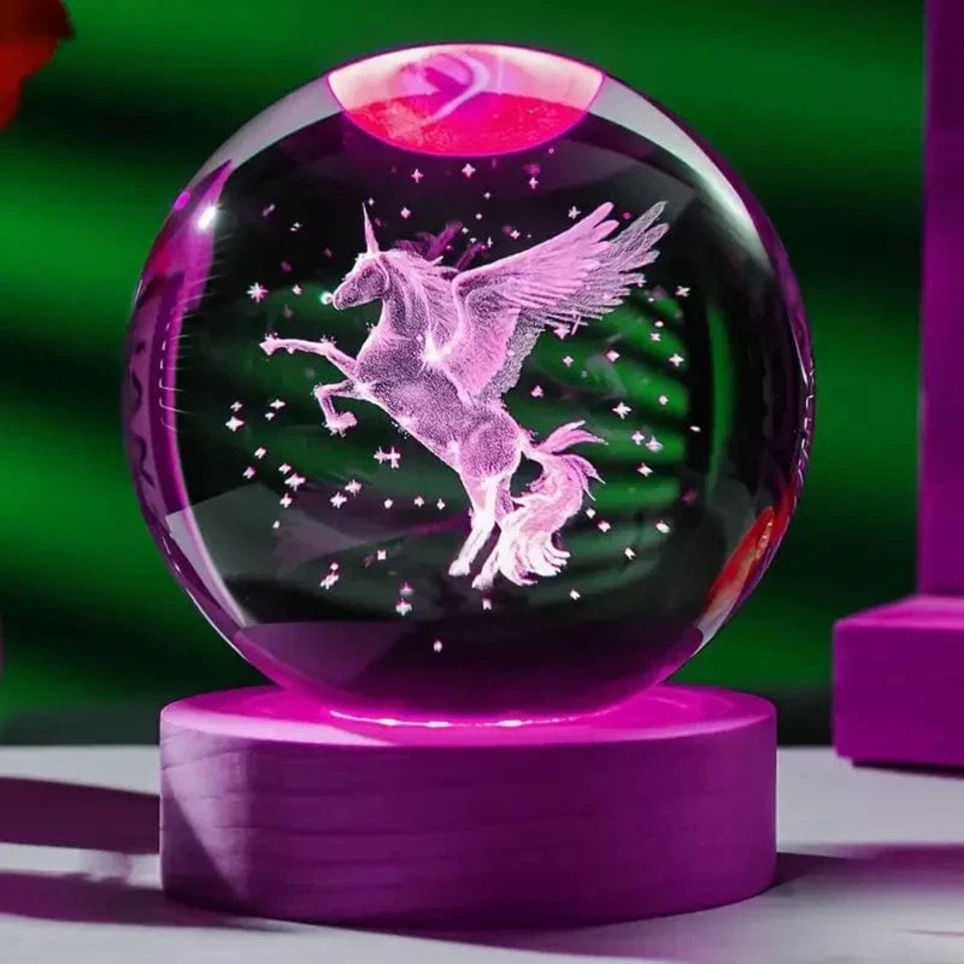 Lampe de chevet licorne