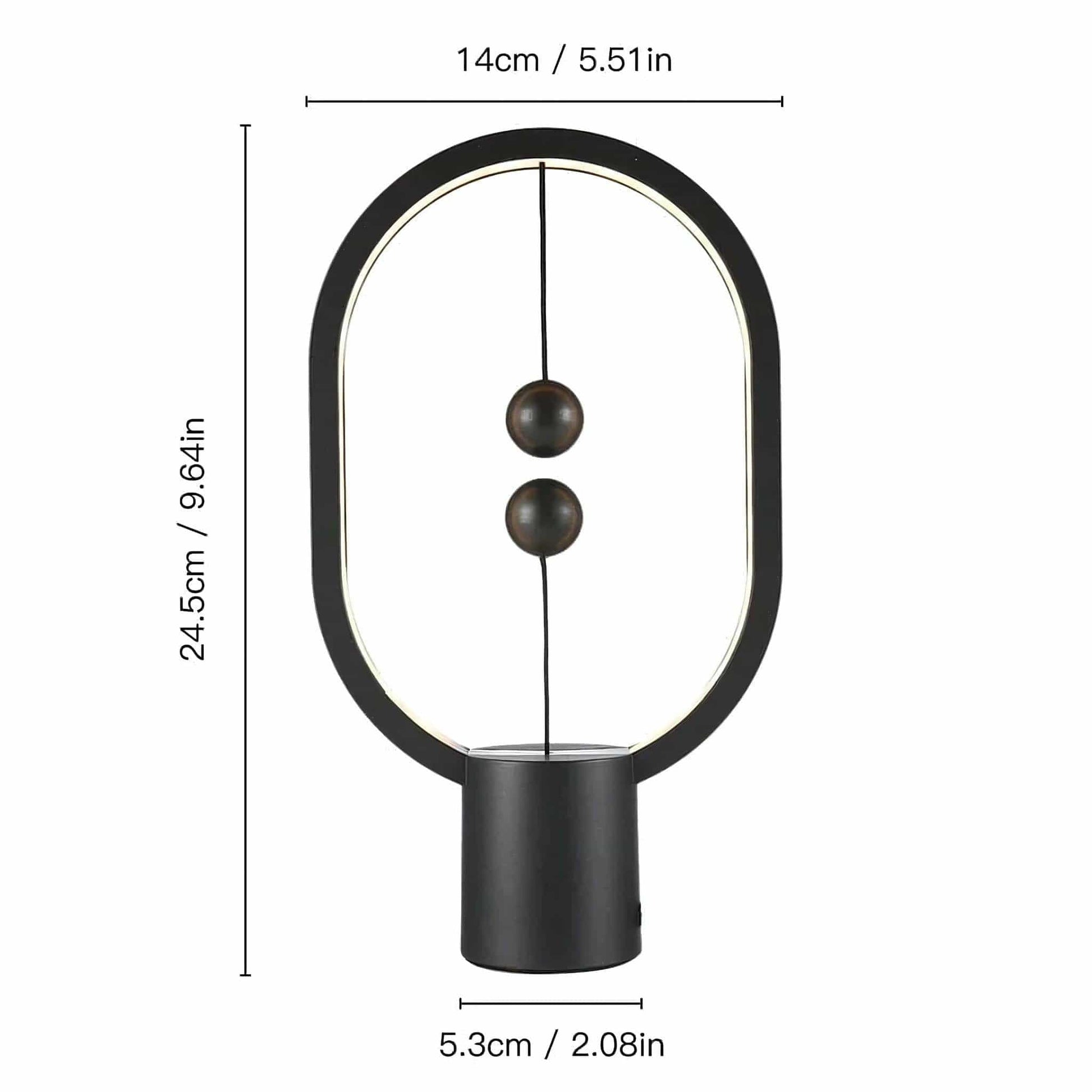 Lampe de chevet magnétique
