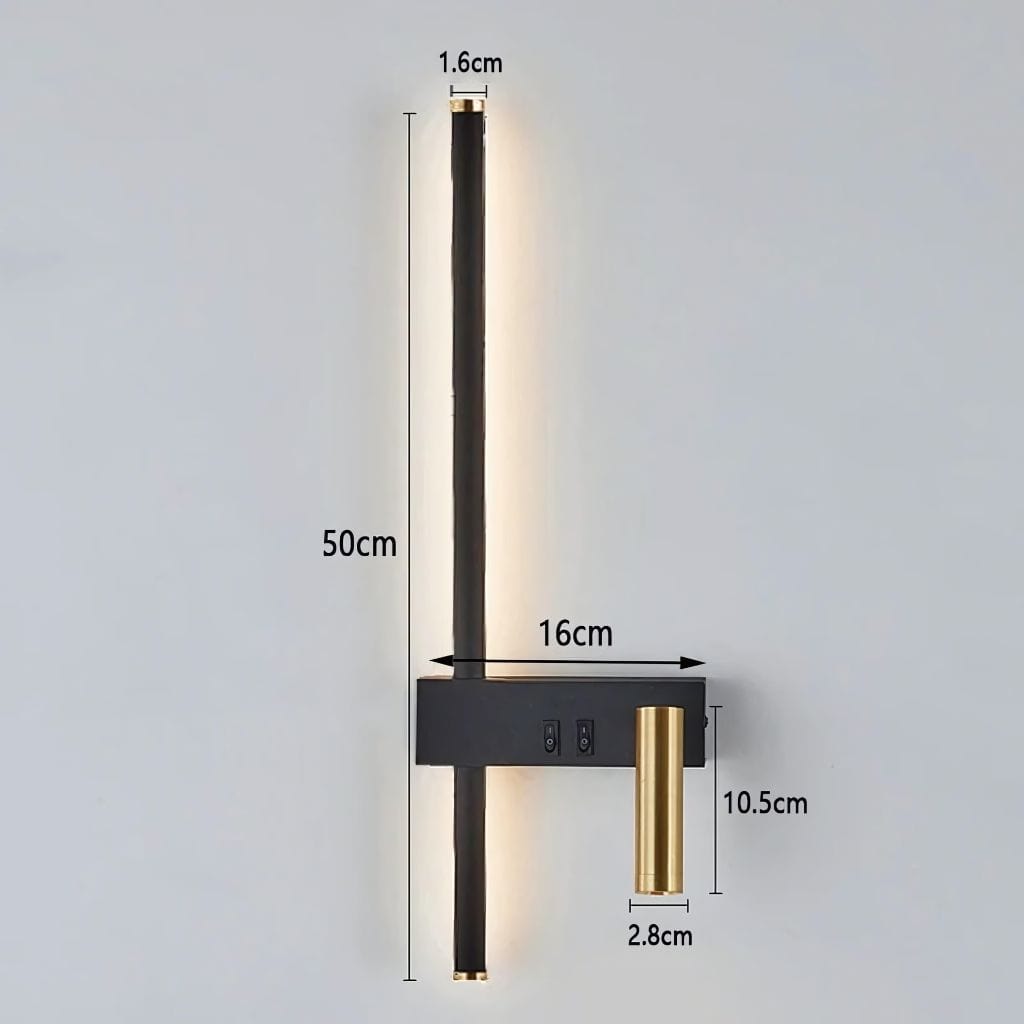 Lampe de chevet Orientable