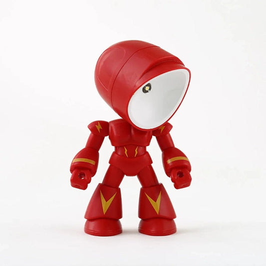 Lampe de chevet Robot Rouge