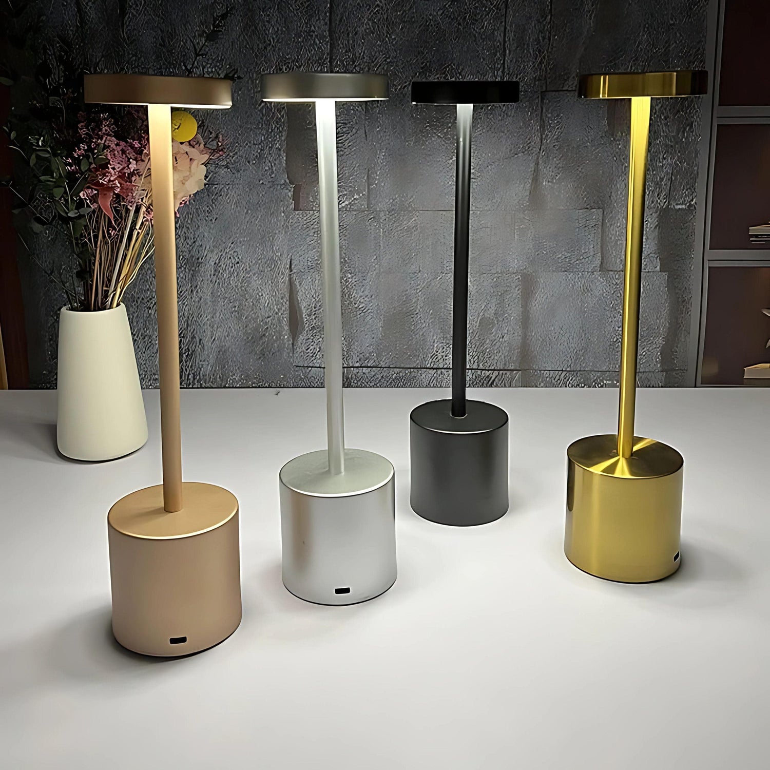 Lampe de chevet tactile intensité variable